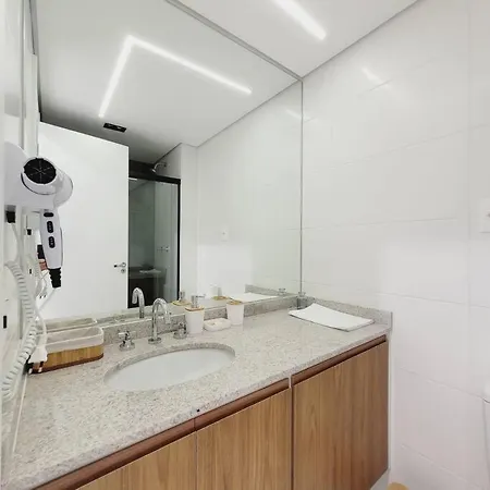 Luxo Brooklin Air Studio Charme Boho Com Vista Incrivel Sao Paulo Exterior photo