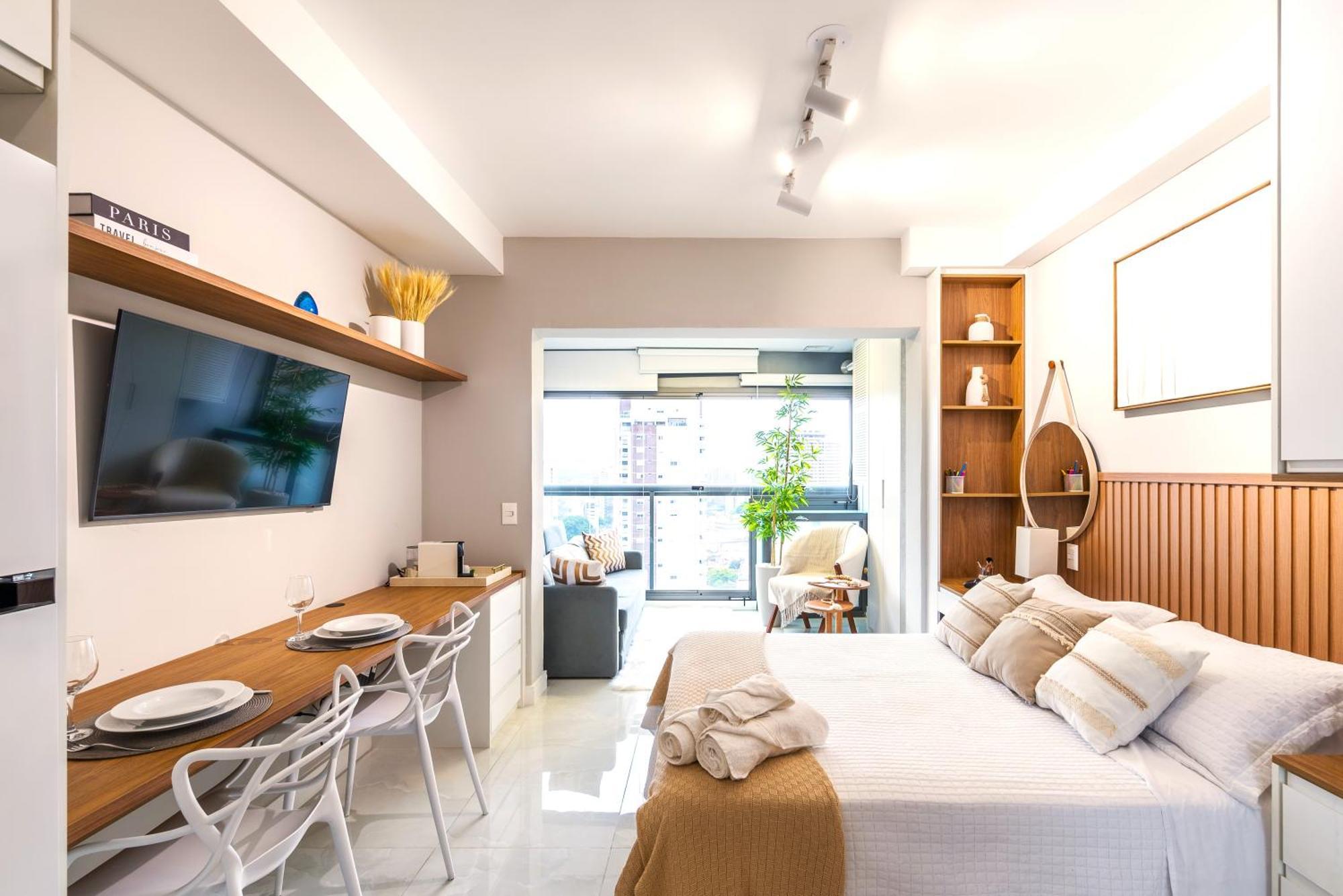 Luxo Brooklin Air Charme Boho Com Vista Incrivel Apartment *